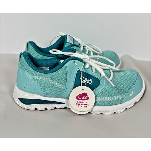 NEW Ryka Access SML Womens Sz 7W Aqua Athletic, Running, Walking Shoes NWT - Picture 3 of 7